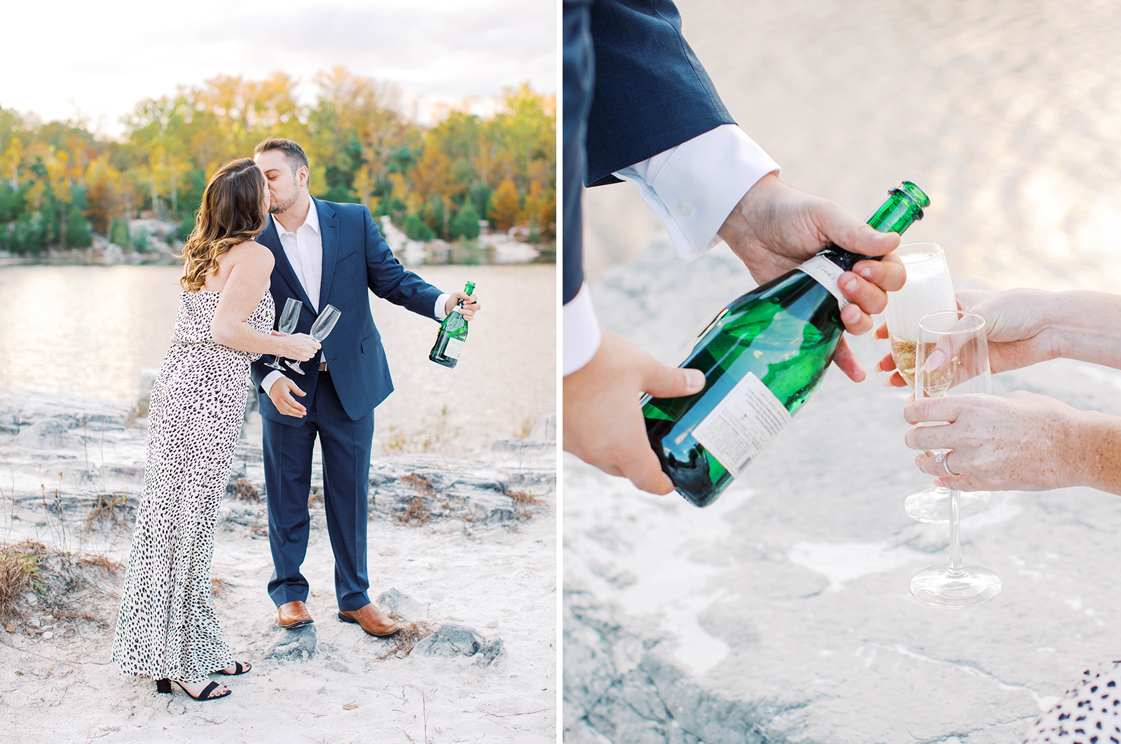 Klondike Park fall engagement
