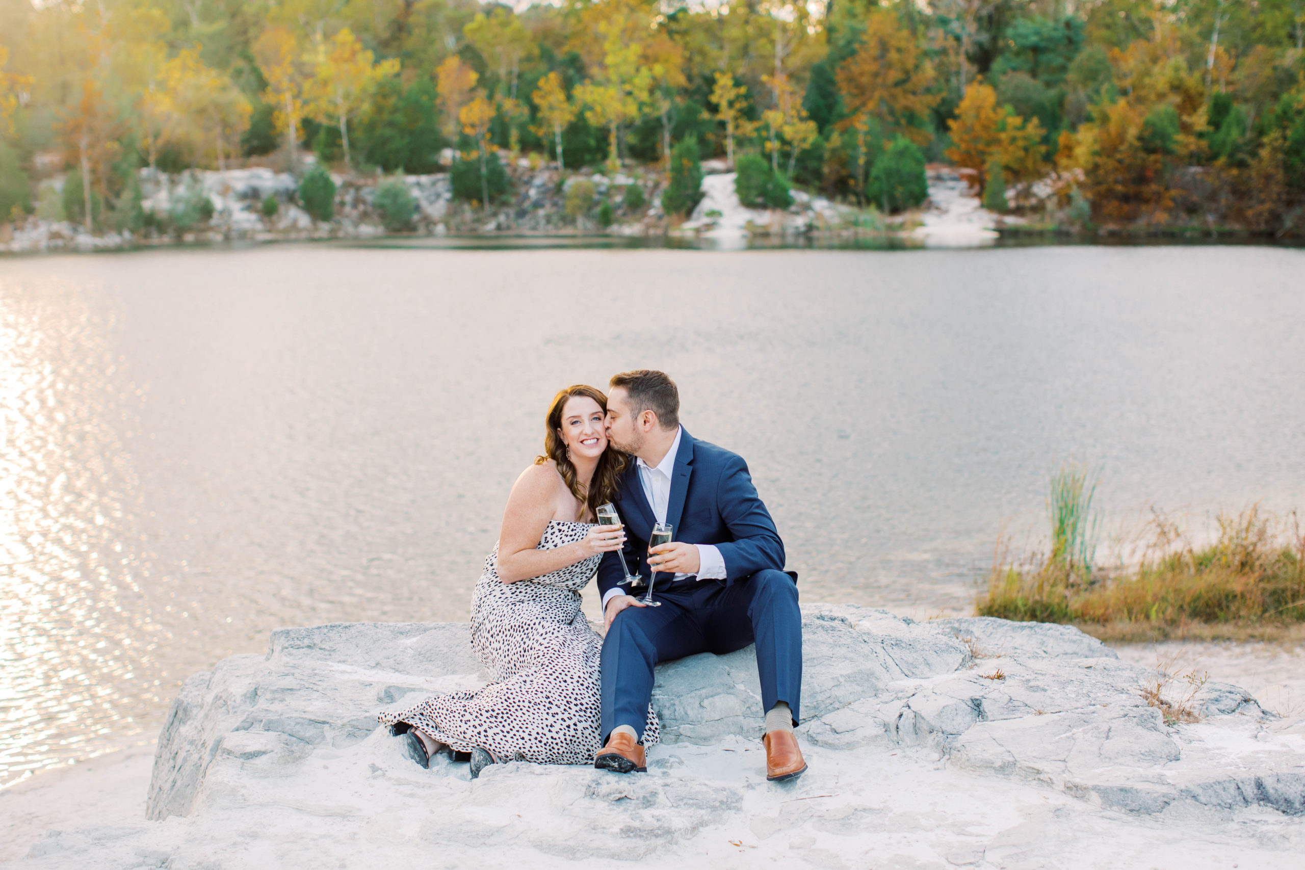Klondike Park fall engagement session