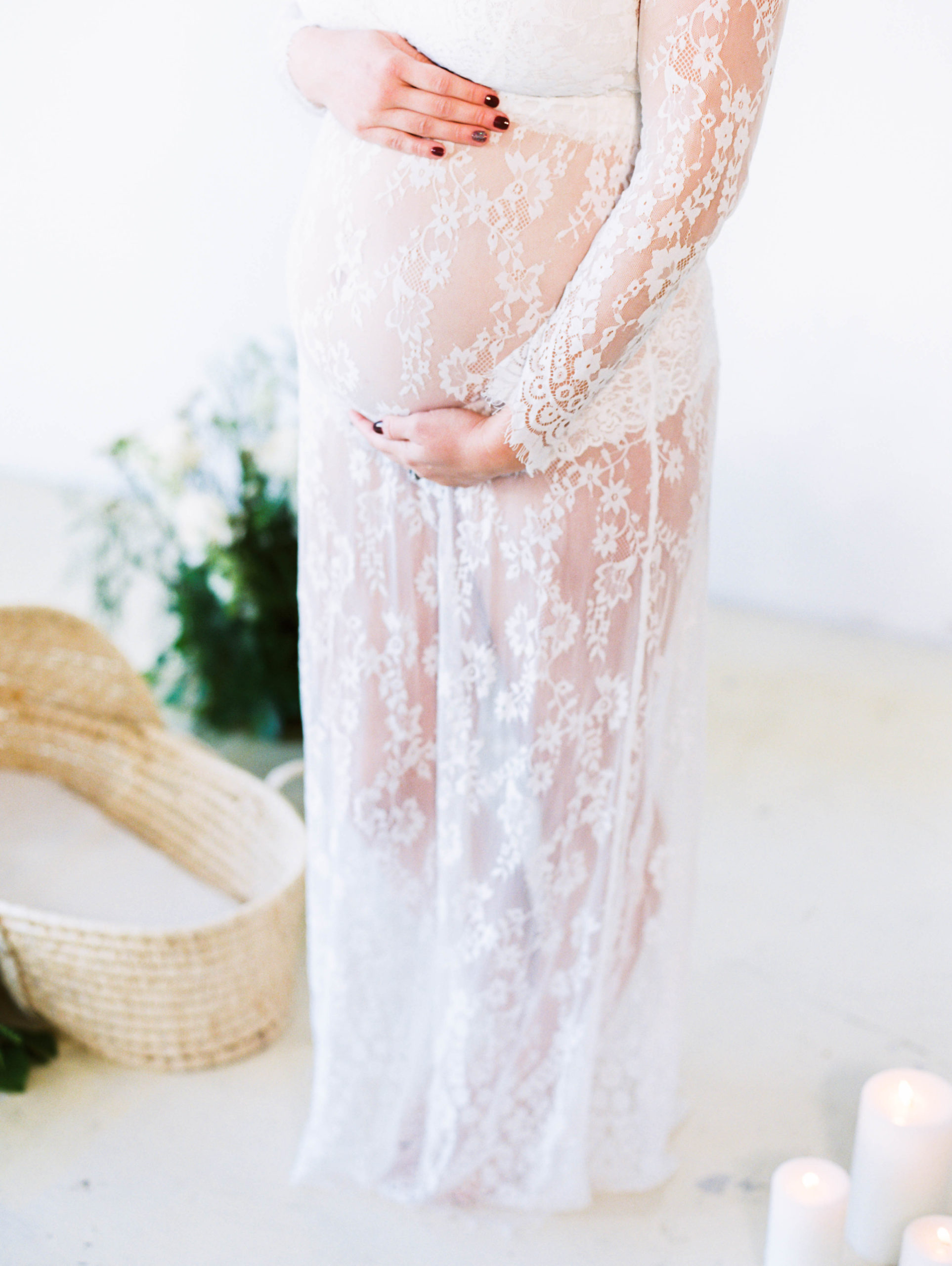 Floral-Filled Maternity Session
