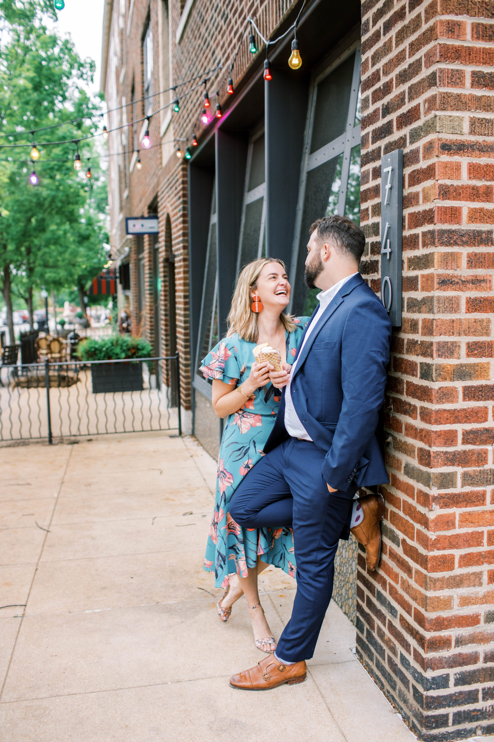 St Louis Clementines Creamery Engagement