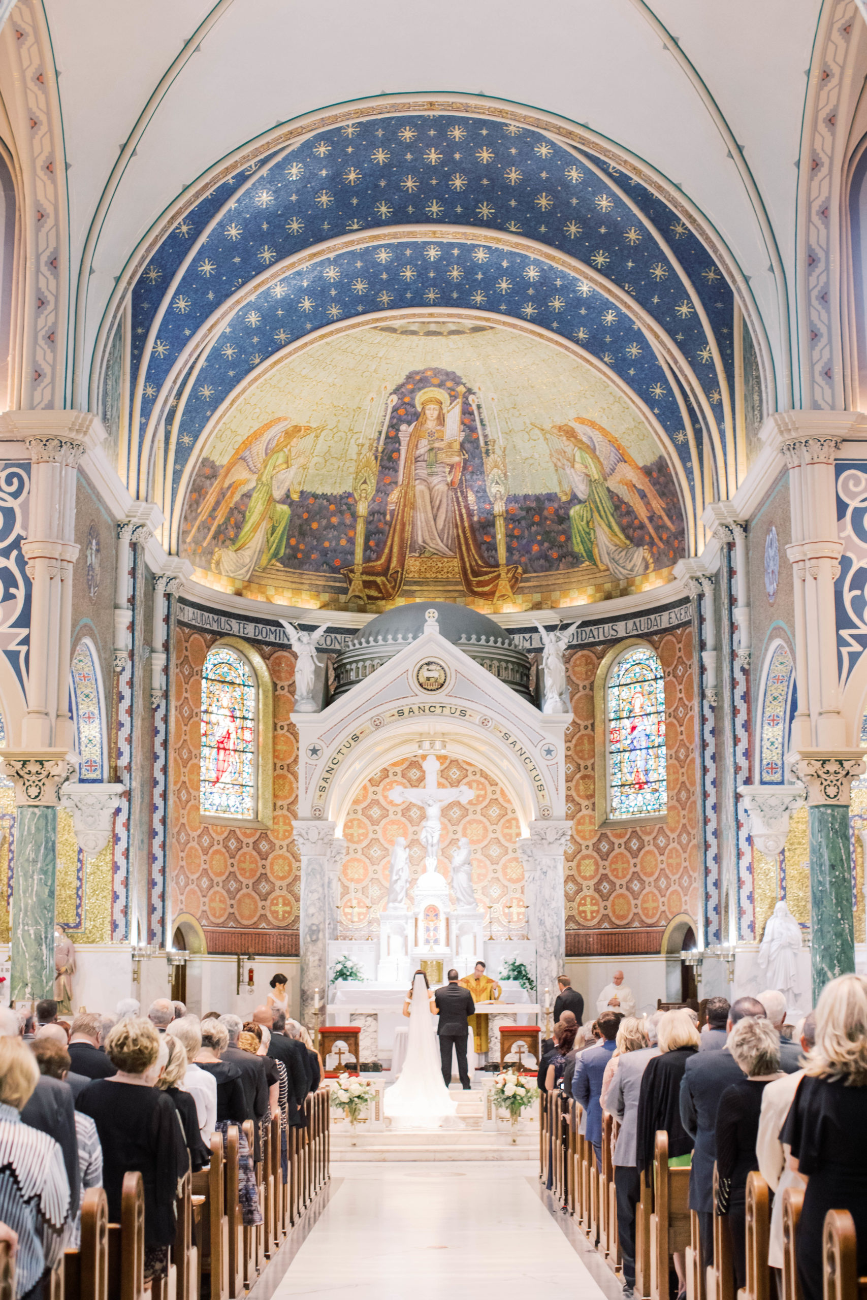 st louis Saint Cecilia Church wedding