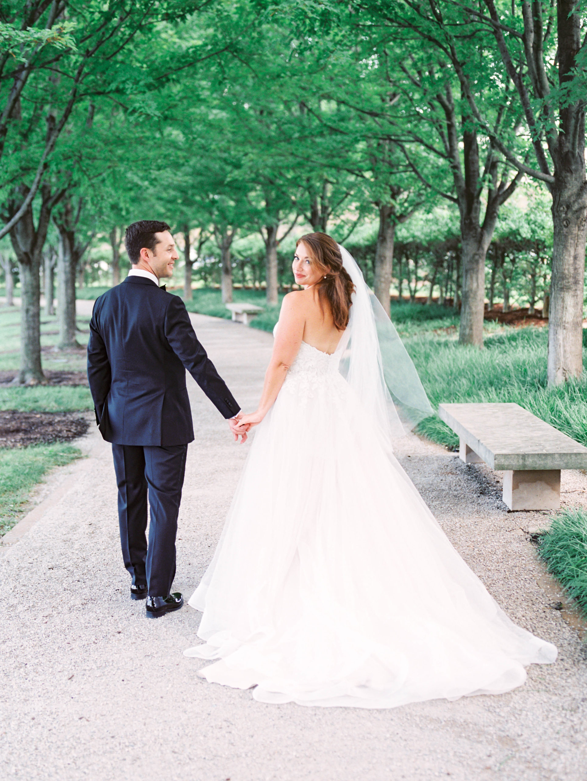 wedding at The Grand Basin in Forest Park St Louis