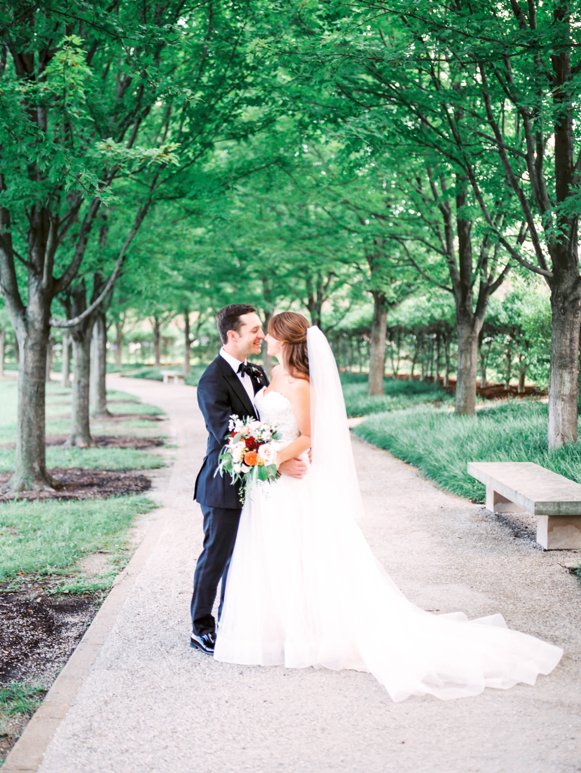 wedding at The Grand Basin in Forest Park St Louis